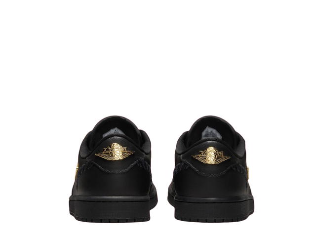 Jordan Jordan 1 Low Method of Make Black Metallic Gold (Women's) - view 4