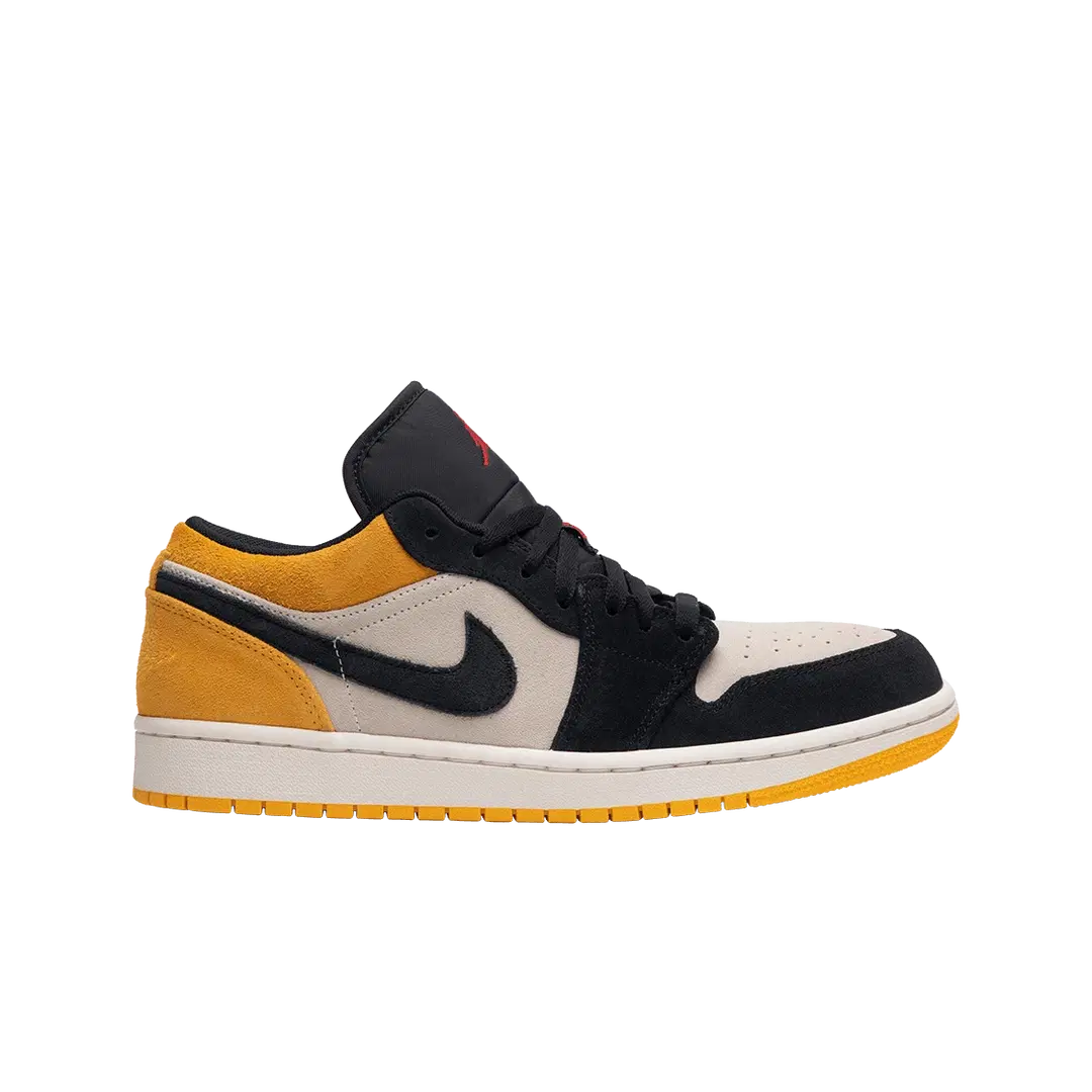 Jordan Jordan 1 Low Sail University Gold Black