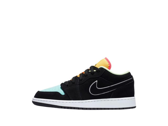 Jordan Jordan 1 Low SE Aurora Green (GS) - view 2
