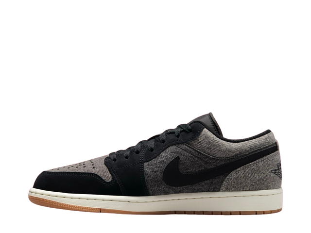 Jordan Jordan 1 Low SE Black Denim - view 2