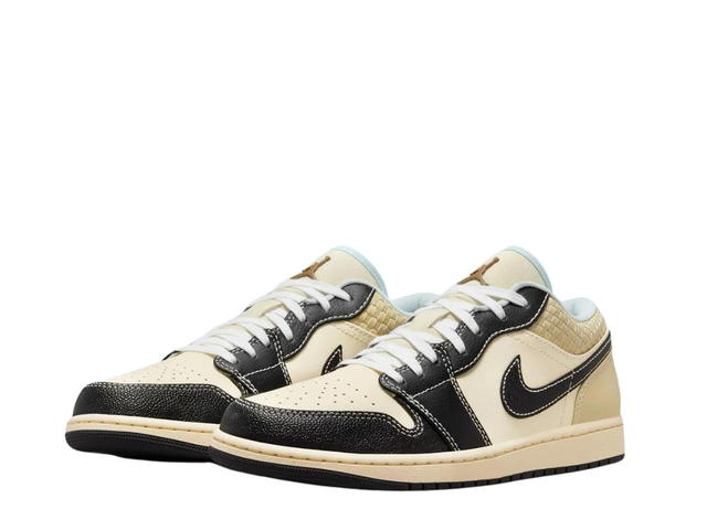 Jordan Jordan 1 Low SE Coconut Milk Black Muslin - view 3