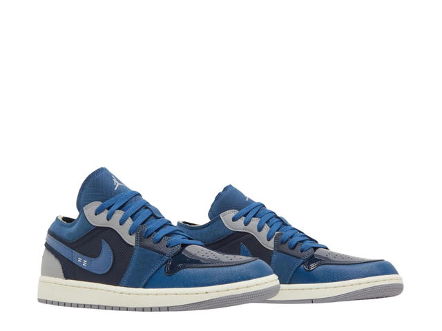 Jordan Jordan 1 Low SE Craft Obsidian French Blue Ashen Slate White - view 3