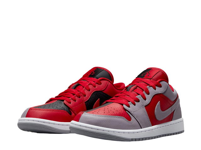 Jordan Jordan 1 Low SE Homage Split Gym Red Cement Grey (W) - view 3