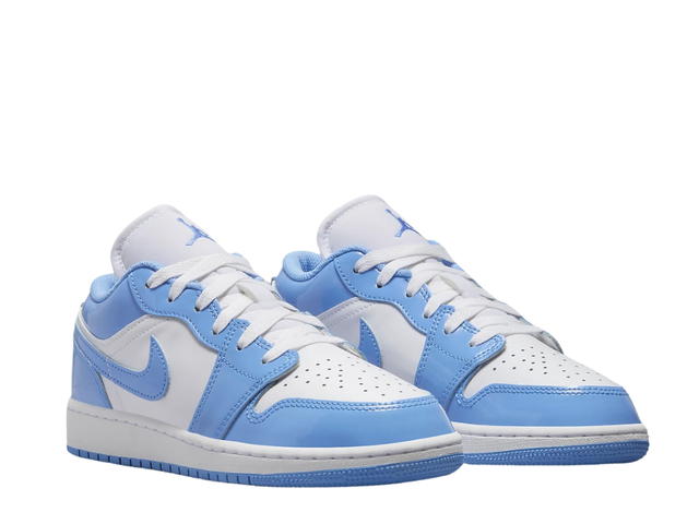 Jordan Jordan 1 Low SE Legend Blue Patent (GS) - view 3
