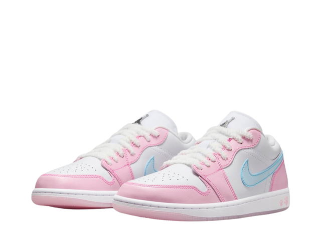 Jordan Jordan 1 Low SE Paw Print Pink Foam (Women's) - view 4