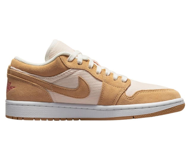 Jordan Jordan 1 Low SE Twine Orange Quartz Corduroy (W) - view 1