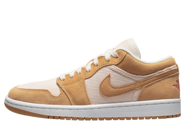 Jordan Jordan 1 Low SE Twine Orange Quartz Corduroy (W) - view 2