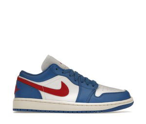 Buy Jordan 1 Low Sport Blue Gym Red (Women's) at Sasom – Authentic and Ready to Ship