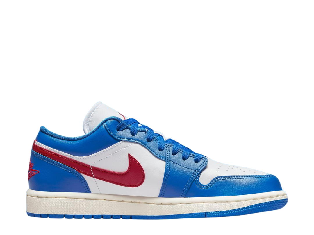Jordan Jordan 1 Low Sport Blue Gym Red (Women's)