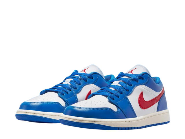 Jordan Jordan 1 Low Sport Blue Gym Red (Women's) - view 3