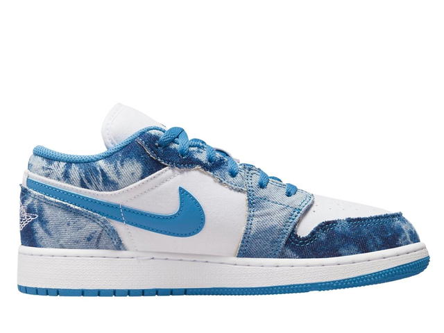 Jordan Jordan 1 Low Washed Denim (GS) - view 1