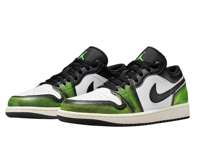 Jordan Jordan 1 Low Wear Away Electric Green - view 3