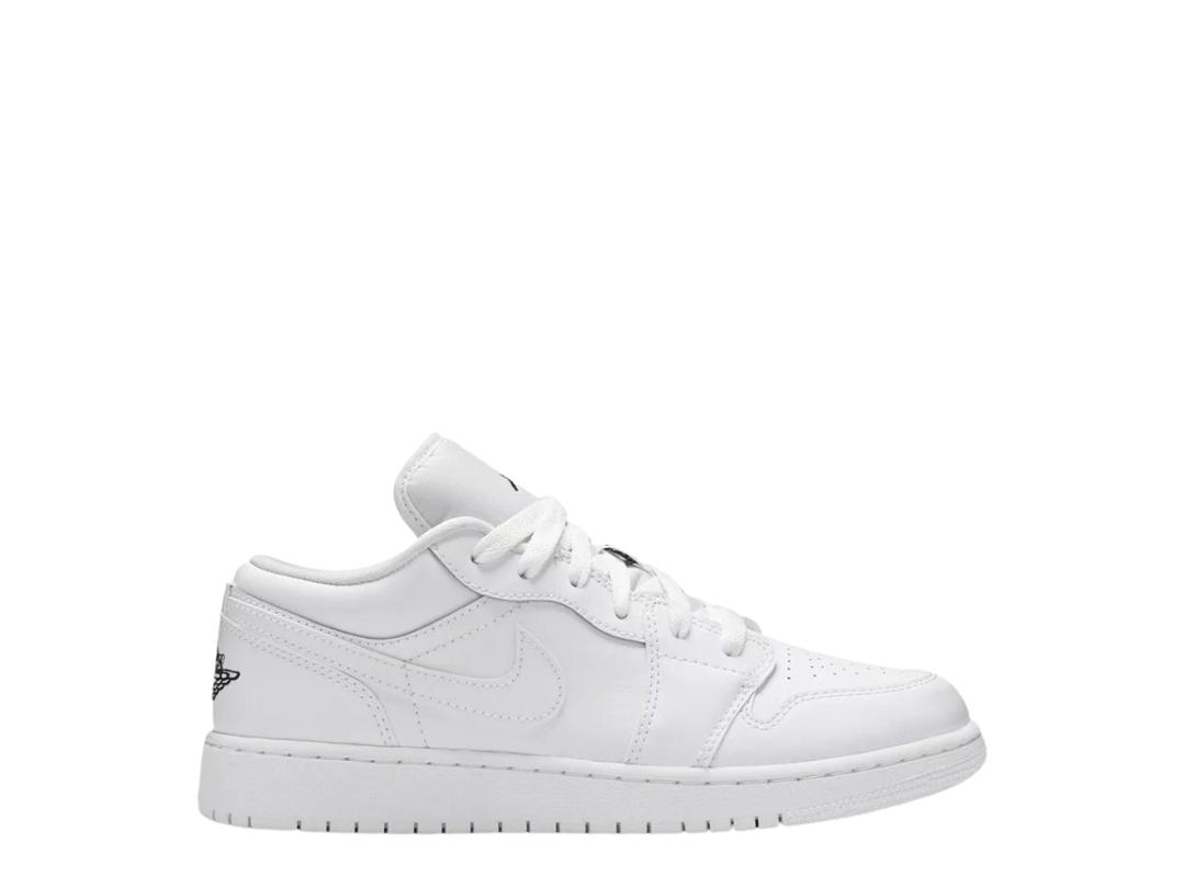 Jordan Jordan 1 Low White Black (GS)
