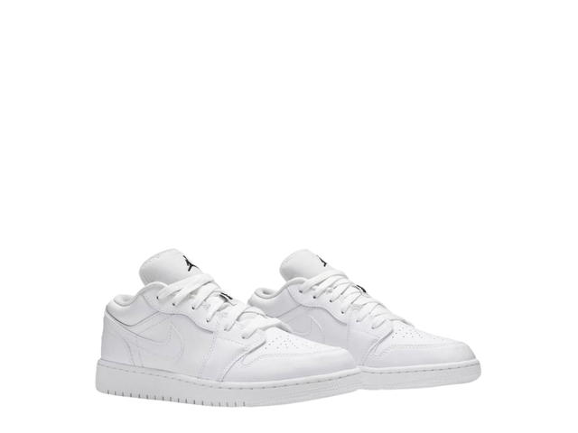 Jordan Jordan 1 Low White Black (GS) - view 3