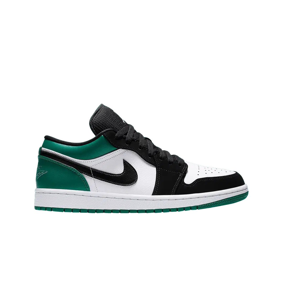 Jordan Jordan 1 Low White Black Mystic Green