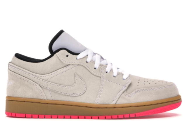 Jordan Jordan 1 Low White Gum Hyper Pink - view 1