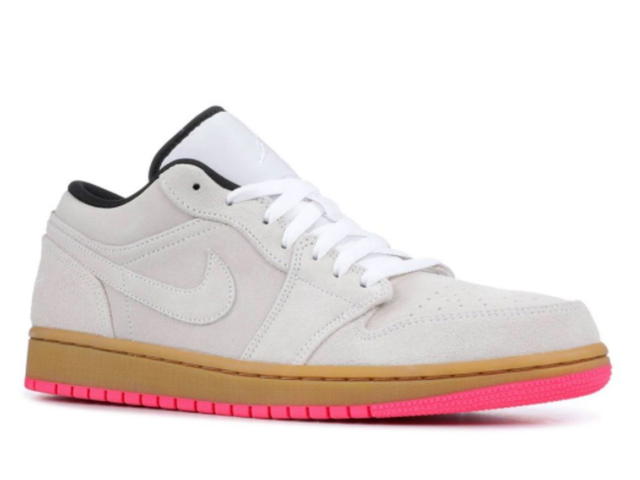Jordan Jordan 1 Low White Gum Hyper Pink - view 2