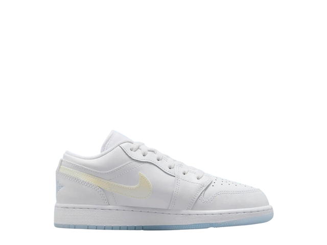 Jordan Jordan 1 Low White Iridescent Glitter(GS) - view 1