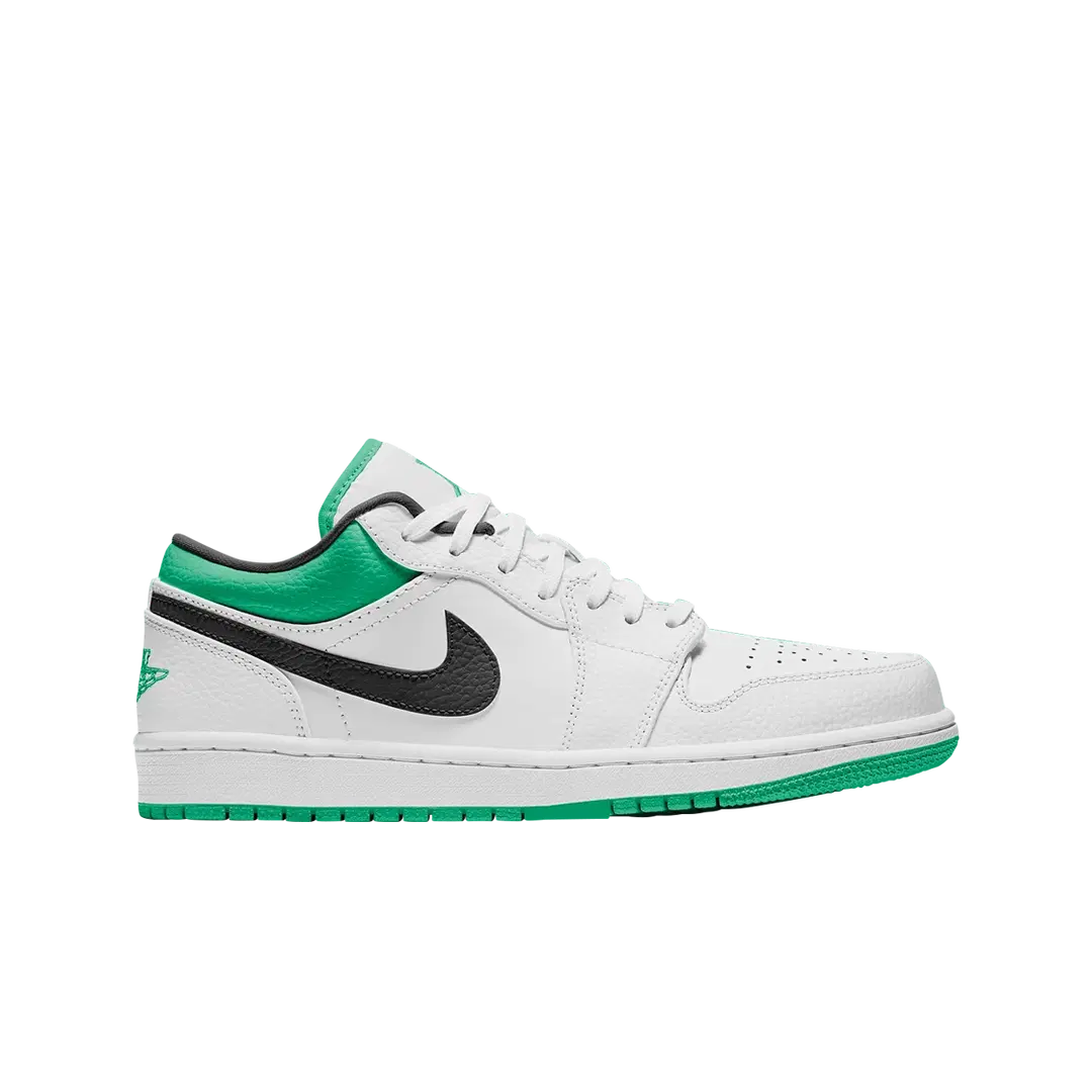Jordan Jordan 1 Low White Lucky Green