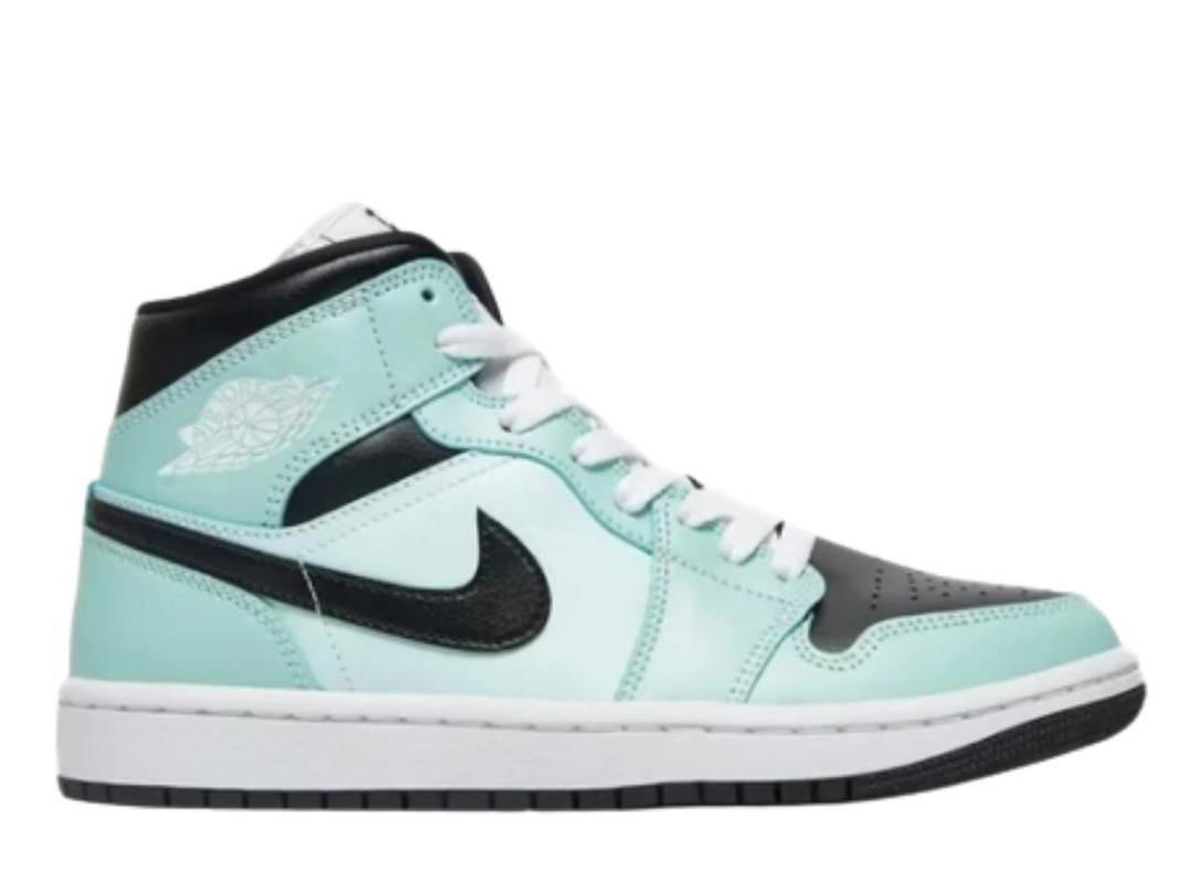 Jordan Jordan 1 Mid Aqua Blue Tint (Women's)