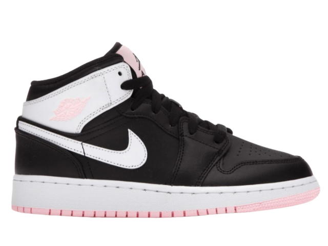 Jordan Jordan 1 Mid Arctic Pink Black (GS) - view 1