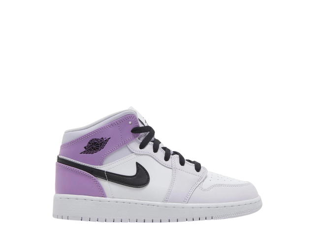 Jordan Jordan 1 Mid Barely Grape (GS) - view 1