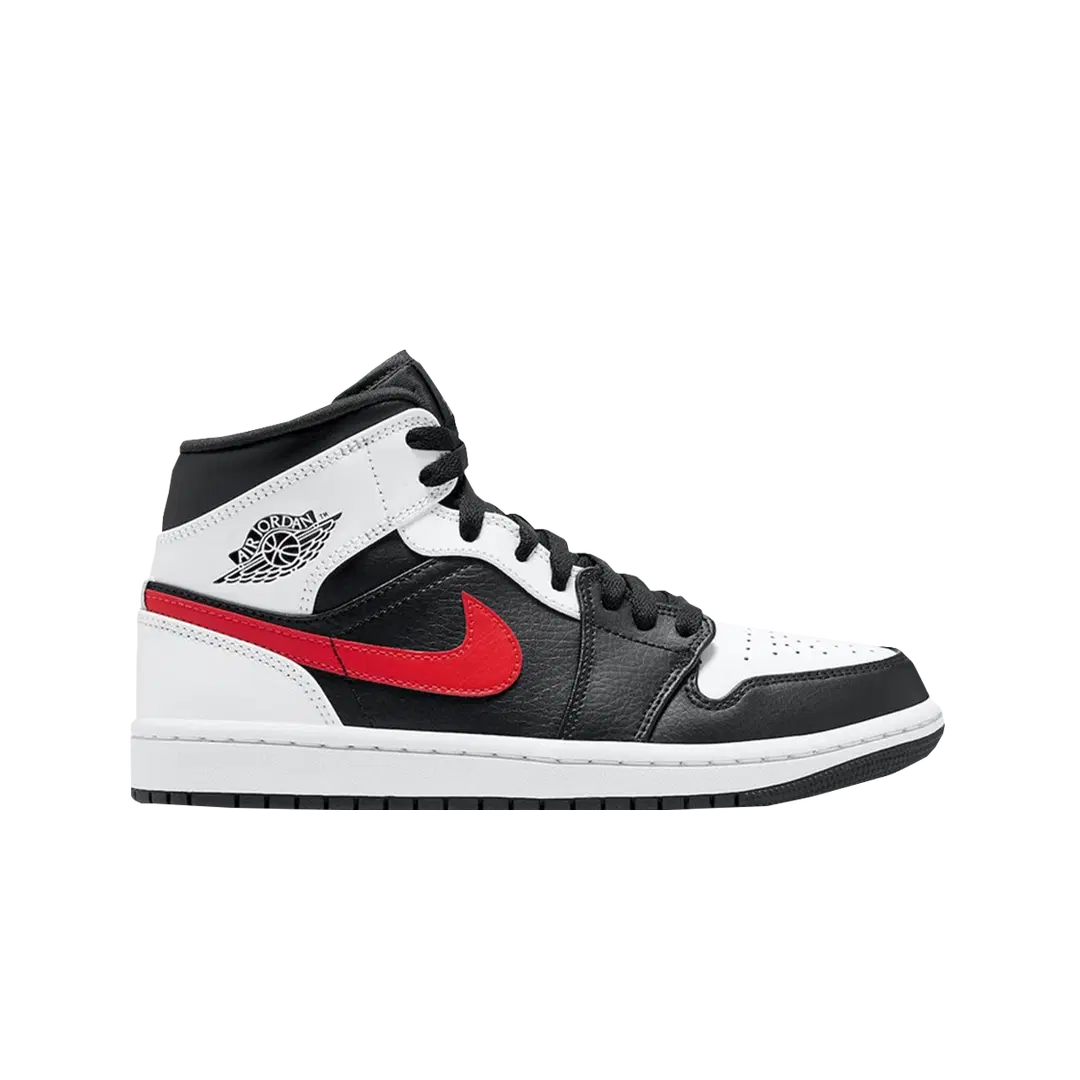 Jordan Jordan 1 Mid Black Chile Red White