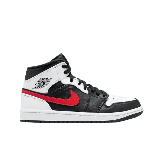 Jordan Jordan 1 Mid Black Chile Red White - view 2
