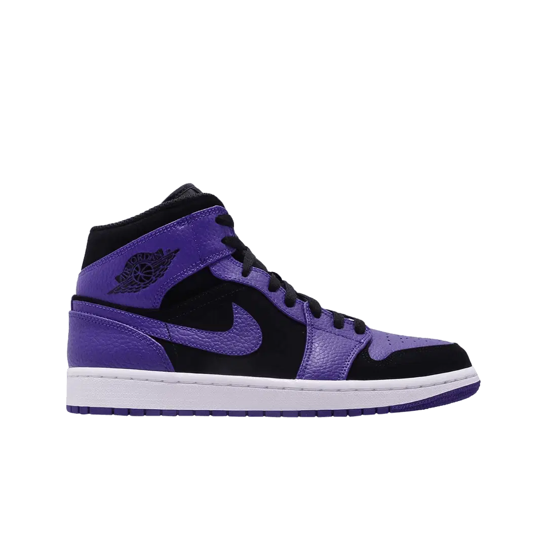 Jordan Jordan 1 Mid Black Dark Concord