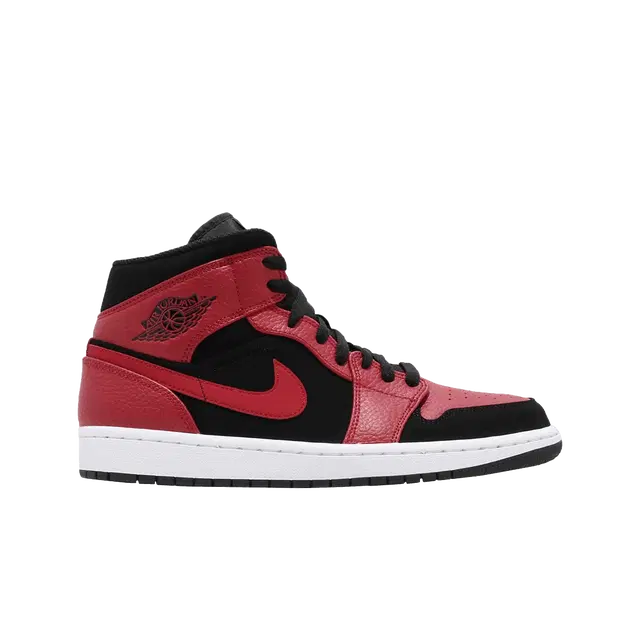 Jordan Jordan 1 Mid Black Gym Red - view 2