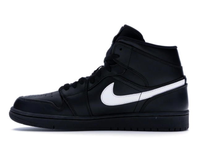 Jordan Jordan 1 Mid Black White (2018) - view 2