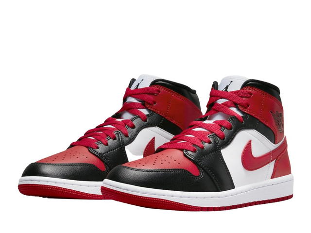 Jordan Jordan 1 Mid Alternate Bred Toe (Women's) - view 3