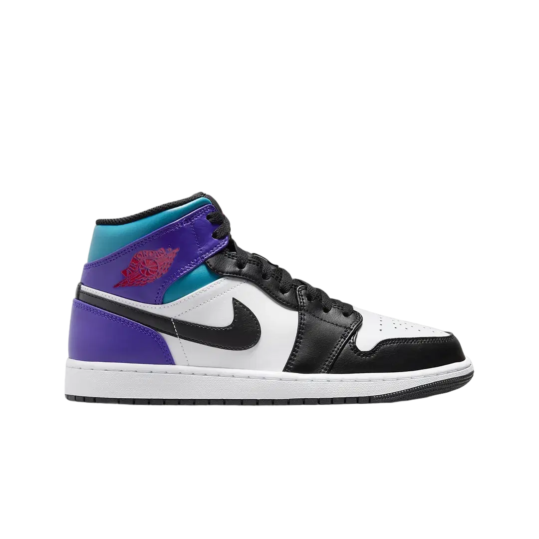 Jordan Jordan 1 Mid Court Purple Tropical Twist