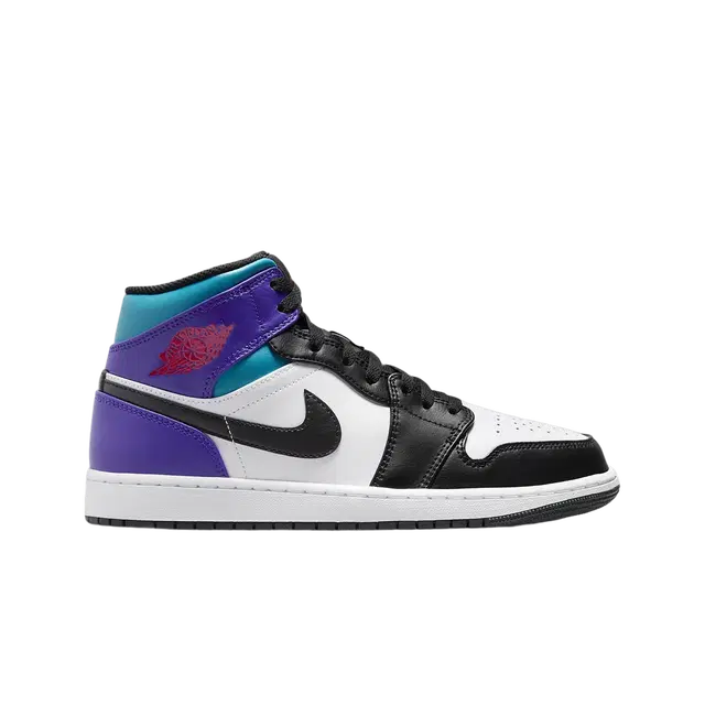 Jordan Jordan 1 Mid Court Purple Tropical Twist - view 1