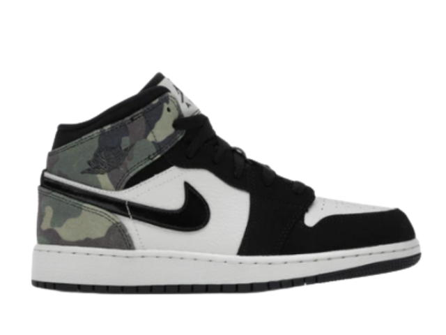 Jordan Jordan 1 Mid Camo (GS) - view 1