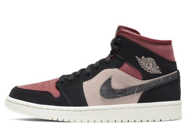 Jordan Jordan 1 Mid Canyon Rust (Women's) - view 2