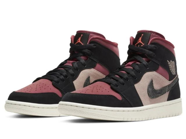 Jordan Jordan 1 Mid Canyon Rust (Women's) - view 3