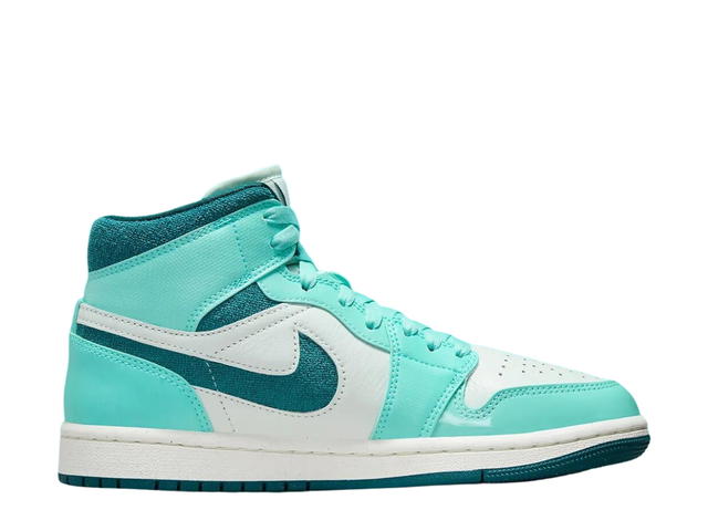Jordan Jordan 1 Mid Chenille Bleached Turquoise (Women's) - view 1