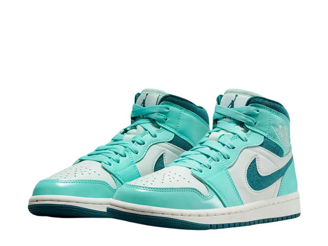 Jordan Jordan 1 Mid Chenille Bleached Turquoise (Women's) - view 3