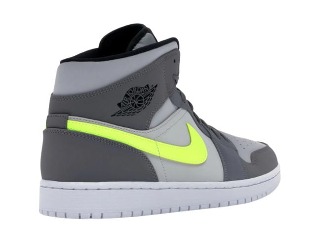 Jordan Jordan 1 Mid Gunsmoke Volt - view 3