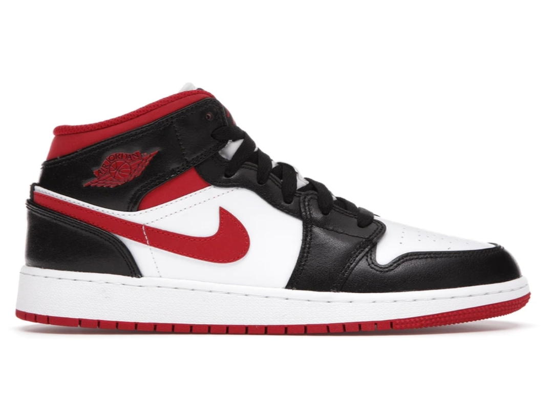 Jordan Jordan 1 Mid Gym Red Black White (GS)