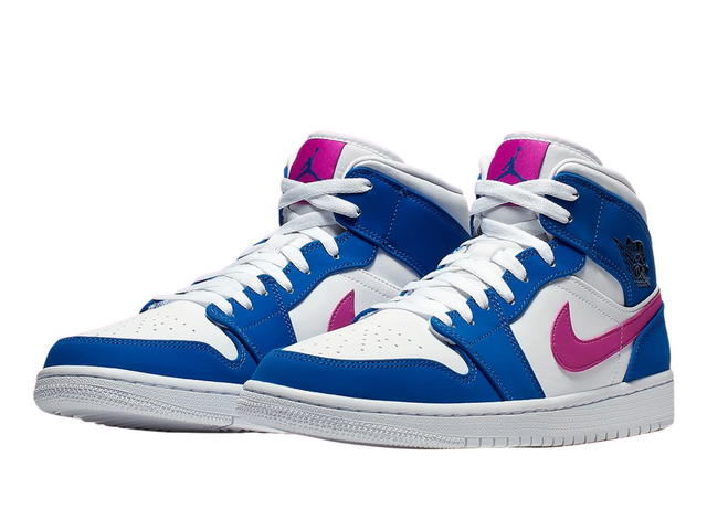Jordan Jordan 1 Mid Hyper Royal Hyper Violet - view 3