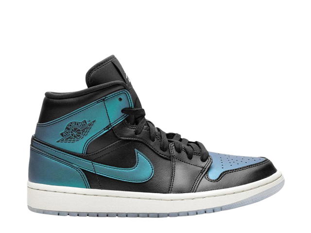 Jordan Jordan 1 Mid Iridescent Black (Women's) - view 1