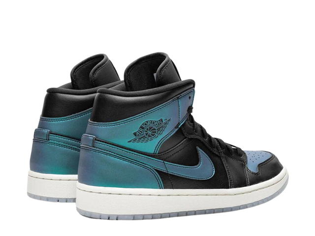 Jordan Jordan 1 Mid Iridescent Black (Women's) - view 3