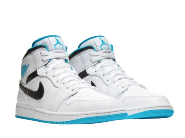 Jordan Jordan 1 Mid Laser Blue - view 3