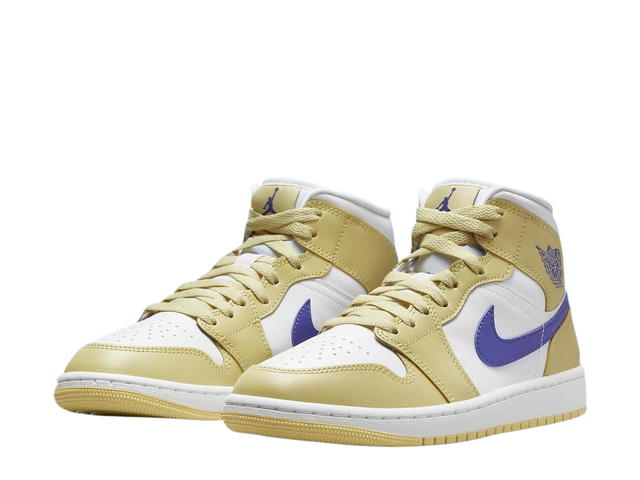 Jordan Jordan 1 Mid Lemon Wash Lapis (Women's) - view 3