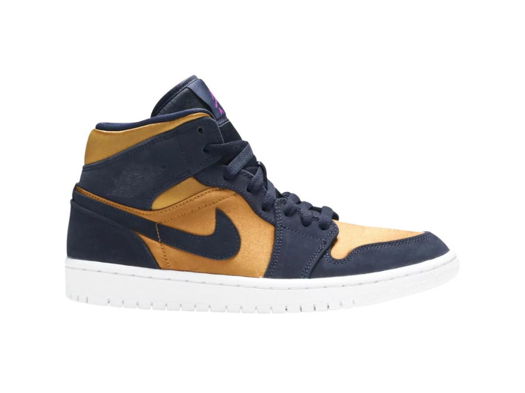 Jordan Jordan 1 Mid Obsidian Desert Ochre