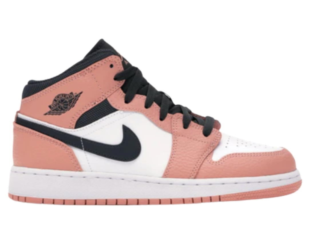 Jordan Jordan 1 Mid Pink Quartz (GS)