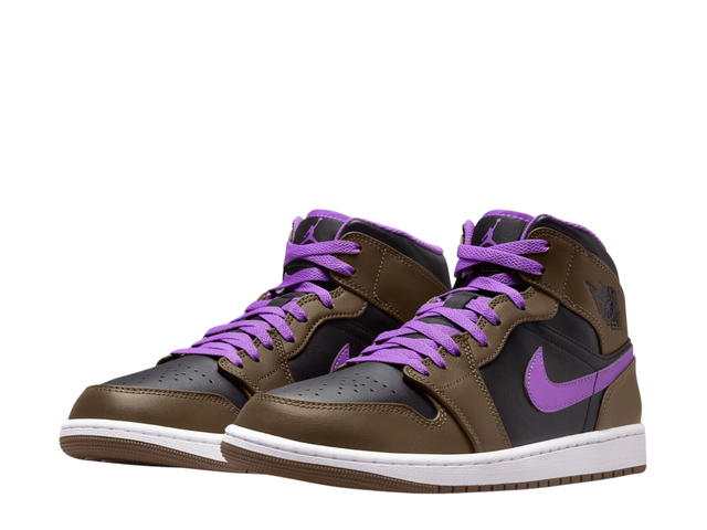 Jordan Jordan 1 Mid Purple Mocha - view 3