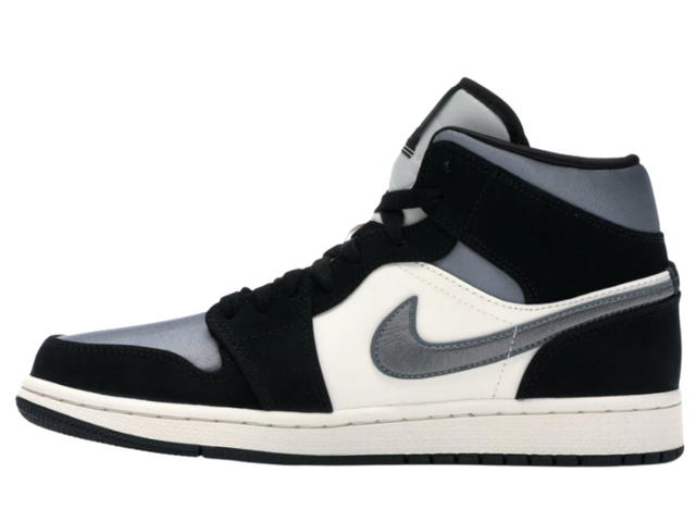 Jordan Jordan 1 Mid Satin Grey Toe - view 2